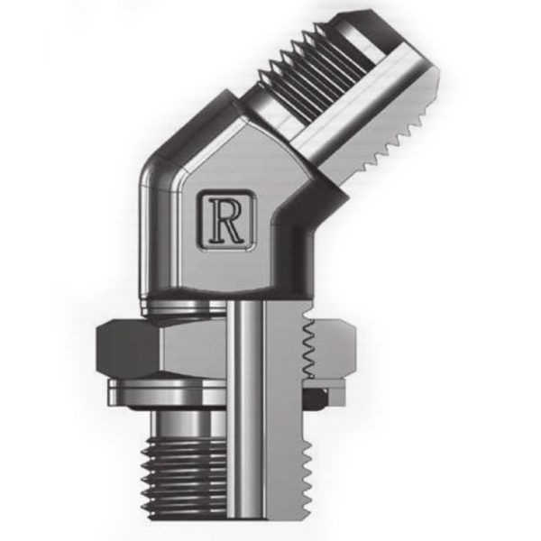BSP UNF 45° Kontralı Dirsek