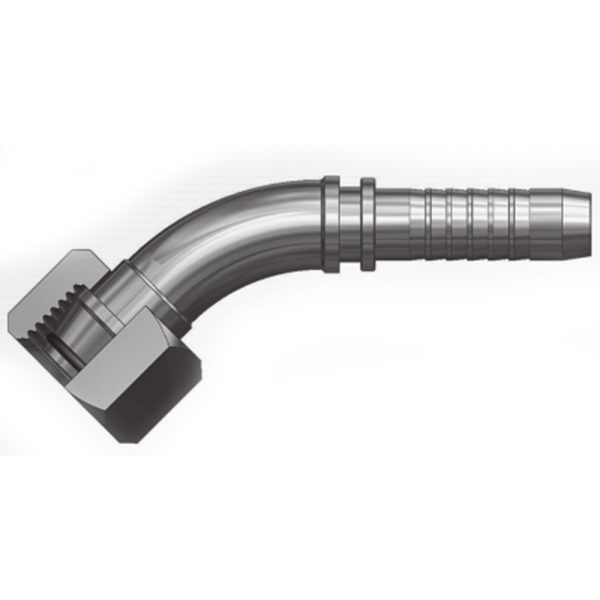 Metrik Somunlu 45° Hortum Rekoru