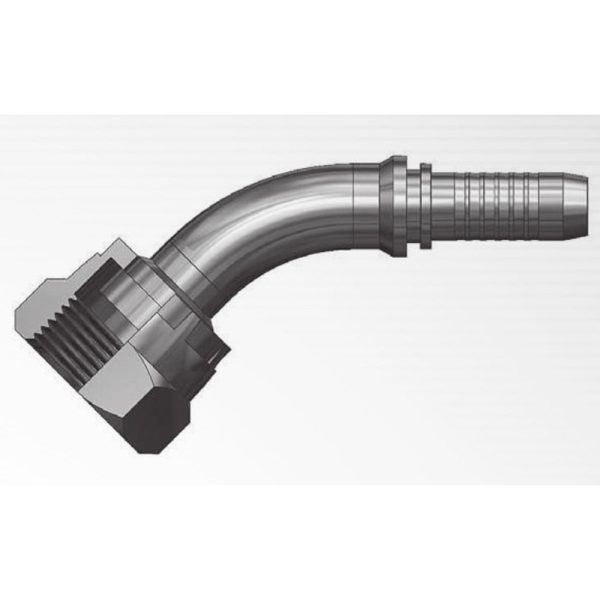 ORFS Somunlu 45° Hortum Rekoru