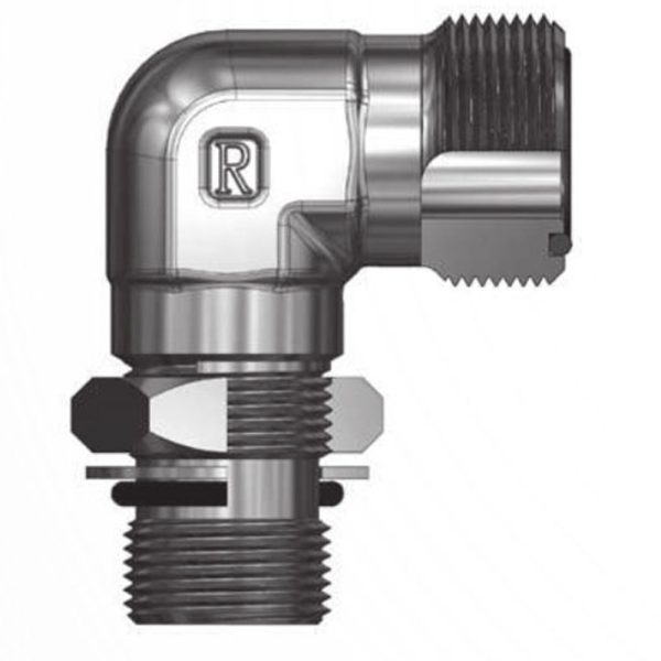 UNF ORFS 90° Kontralı Dirsek 